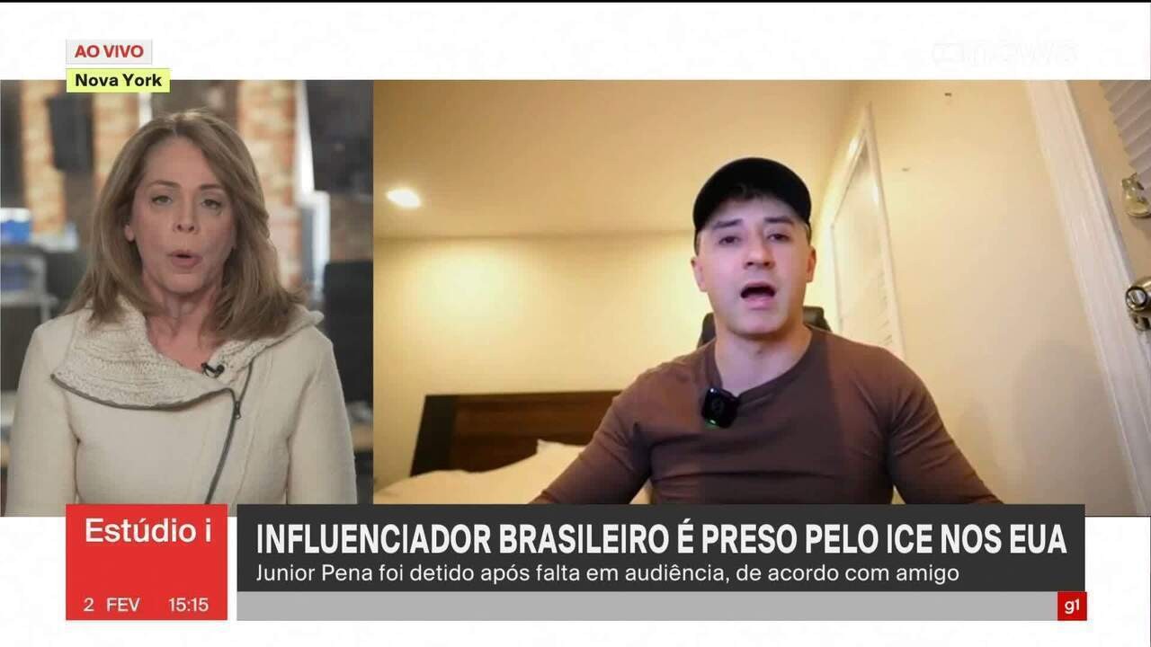 Influenciador brasileiro apoiador de Trump é detido pelo ICE nos Estados Unidos
